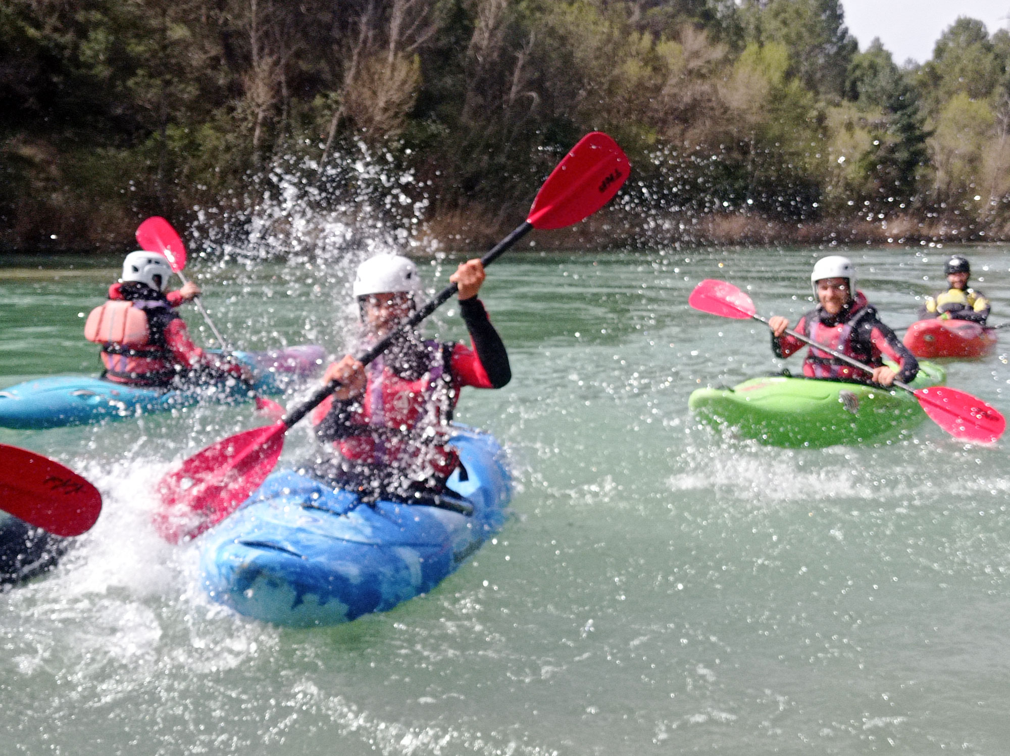 Curso de kayak Pirineos, Iniciaicon